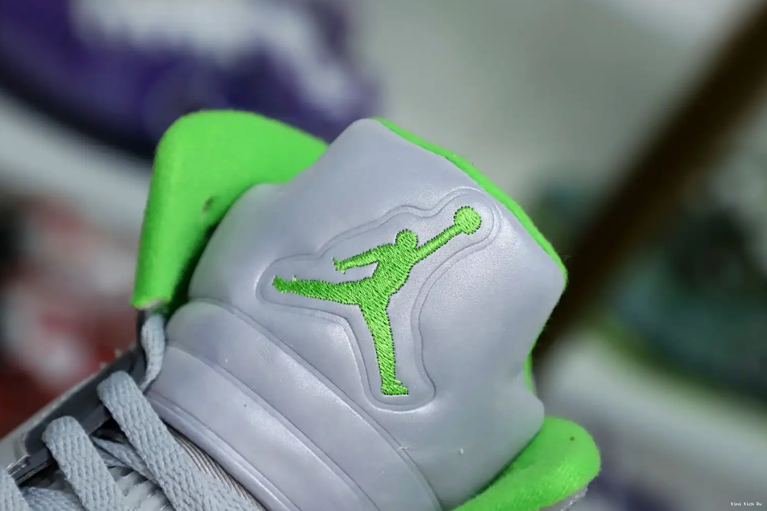 AIR RETRO 2022 Kimikick 'GREEN JORDAN 5 BEAN' 0518